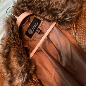 Jacket Brown Size Large Like New